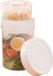 Sans marque Pots à salade - Récipients repas - Préparation repas - Conception séparée portable - 750 ml capacité