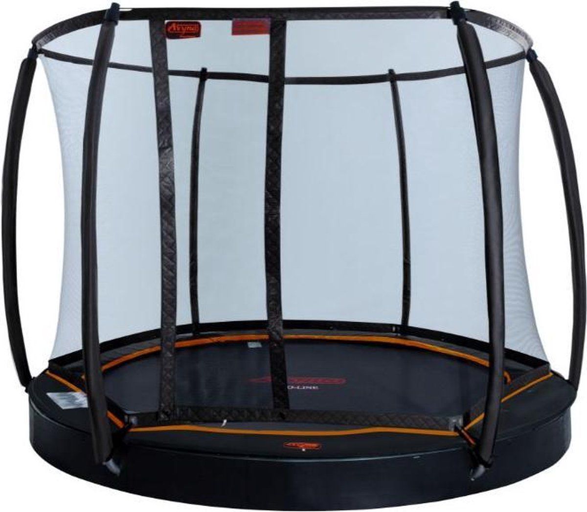 Avyna 08 Ø245cm FlatLevel + Royal Class Net – Zwart