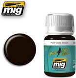 AMMO MIG 1618 PLW Deep Brown Effecten - 10ml - Acrylverf
