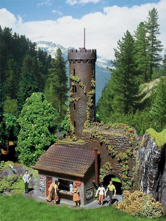 Faller Uitzichttoren Modelbouwdecoratie - Schaal H0 - Kunststof