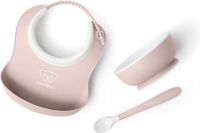BabyBjörn Babyservies 3-delig - Pastelroze