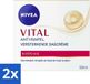 NIVEA VITAL Dagcrème - Anti-rimpel Gezichtscrème - Versterkend - 50 ml - 2 stuks