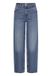 b.young BYKYJLA JEANS Dames Indigo Blue Denim High Waist Wide Leg Fit Katoen Elastaan