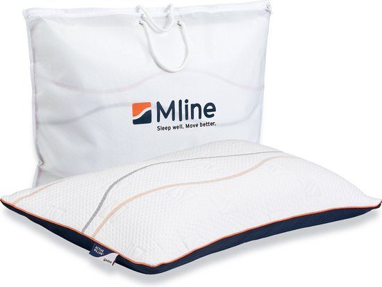 Active Pillow - Ergonomisch hoofdkussen - 15 cm - Traagschuim - Anti-allergie - Wasbaar
