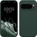 kwmobile telefoonhoesje geschikt voor Google Pixel 10 / Pixel 10 Pro - Hoesje met siliconen coating - Smartphone case in mosgroen