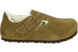 Birkenstock LONDON SHEARLING SUEDE LEATHER