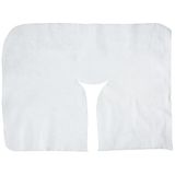 Master Massage Wegwerp hoofdbordhoes voor massagebed, vliesdoeken voor hoofdsteun, 100 st.