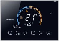 TechU™ Slimme Thermostaat Relax – Zwart – Wifi – Bediening met App, Google Assistant & Alexa – Electric Heating