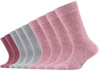 s.Oliver Sokken 9-pak Roze/Grijs Gestreept Katoenmix met stretch Kinderen 35-38