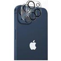 Phonillico® Camerabescherming voor iPhone 14 PLUS [Set van 2] Gehard Glas Achteruitrijcamera Beschermfolie