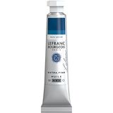 Lefranc Bourgeois 404972 Extra fijne Lefranc olieverf met hoogwaardige kunstenaarspigmenten, lichtecht, verouderingsbestendig - 20ml Tube, Sapphire Blue