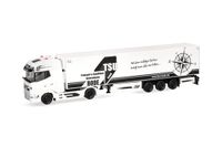 Herpa vrachtwagen model DAF XG+ koeloplegger "TSU Bode", schaal 1:87