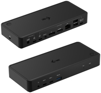 i-tec USB-C/Thunderbolt KVM Docking station Dual Display + Power Delivery 65/100W