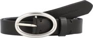Marc O'Polo Leren Riem Elly Belt W100 Black Zwart