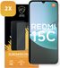 MobyDefend 2-Pack MobyDefend Screenprotectors - Geschikt voor Xiaomi Redmi 15C 5G - Case-Friendly Screensavers - Gehard Glas
