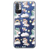 ERT GROUP mobiel telefoonhoesje voor Xiaomi REDMI NOTE 10 5G / POCO M3 PRO origineel en officieel erkend Babaco patroon Unicorn 001