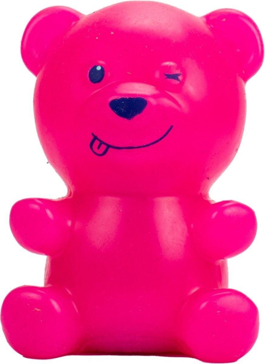 Jiggly Pets Gummymals Gummy Bear 12 cm + Licht en Geluid Roze