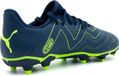 PUMA FUTURE PLAY FG/AG Jr Kindersportschoen - Blauw/Groen - Maat 32,5
