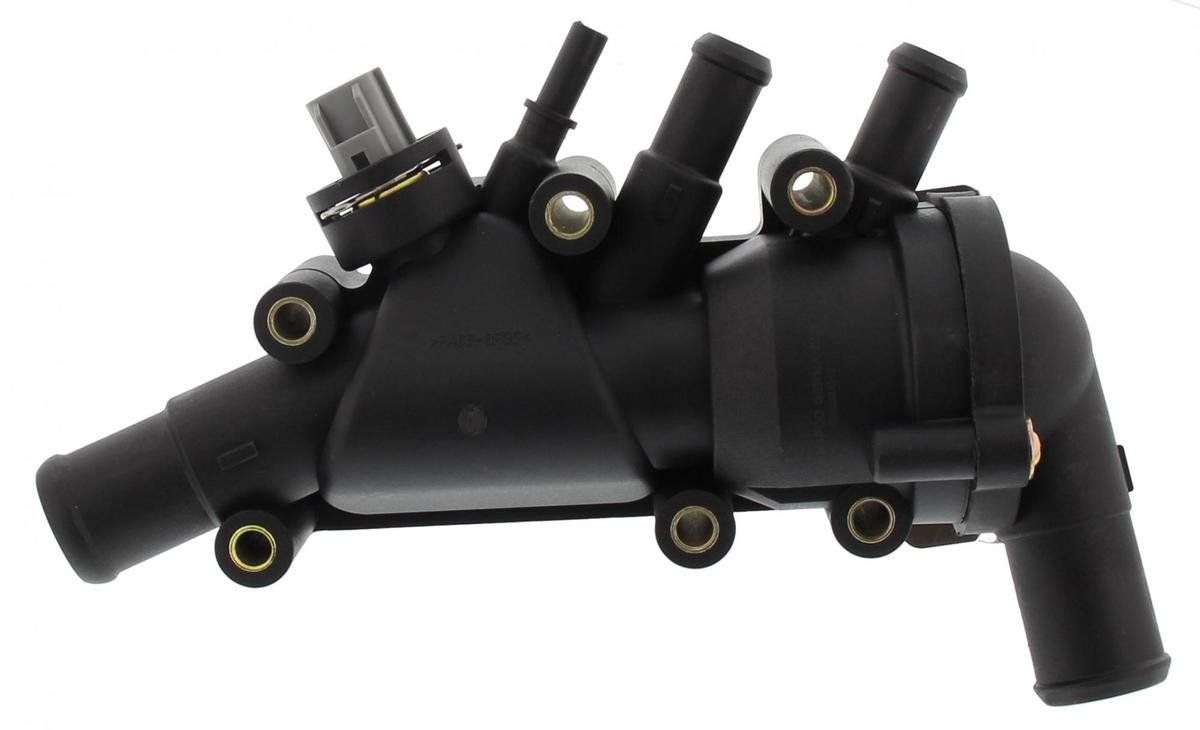 MAPCO Thermostaathuis Ford Ka met thermostaat sensor pakking - Zwart