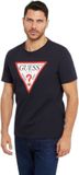 Guess T-shirt met ronde hals Logo Original Zwart/Wit M
