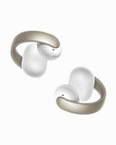 soundcore AeroClip by Anker, Oordopjes met open oor, clip-on hoofdtelefoon, adaptief comfort, heldere gesprekken met 4 microfoons en AI, stabiele pasvorm, 12 mm drivers voor helder geluid, open