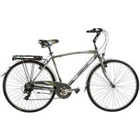 Canellini Stadsfiets Canellini EGO Aluminium man 21v - Grijs/Lime