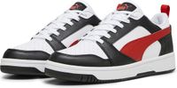 PUMA Rebound v6 Low Unisex Sneakers - PUMA White-For All Time Red-PUMA Black