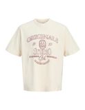 JACK & JONES Shirt 'JORCHAMBERI' bordeaux / wolwit