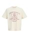 JACK & JONES Shirt 'JORCHAMBERI' bordeaux / wolwit