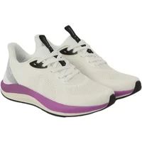 Björn Borg Dames Sneaker Ace Knt White-pink Fade