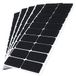 Adsamm® 100 x Zelfklevende Viltglijders Zwart 20x40 mm Rechthoekig