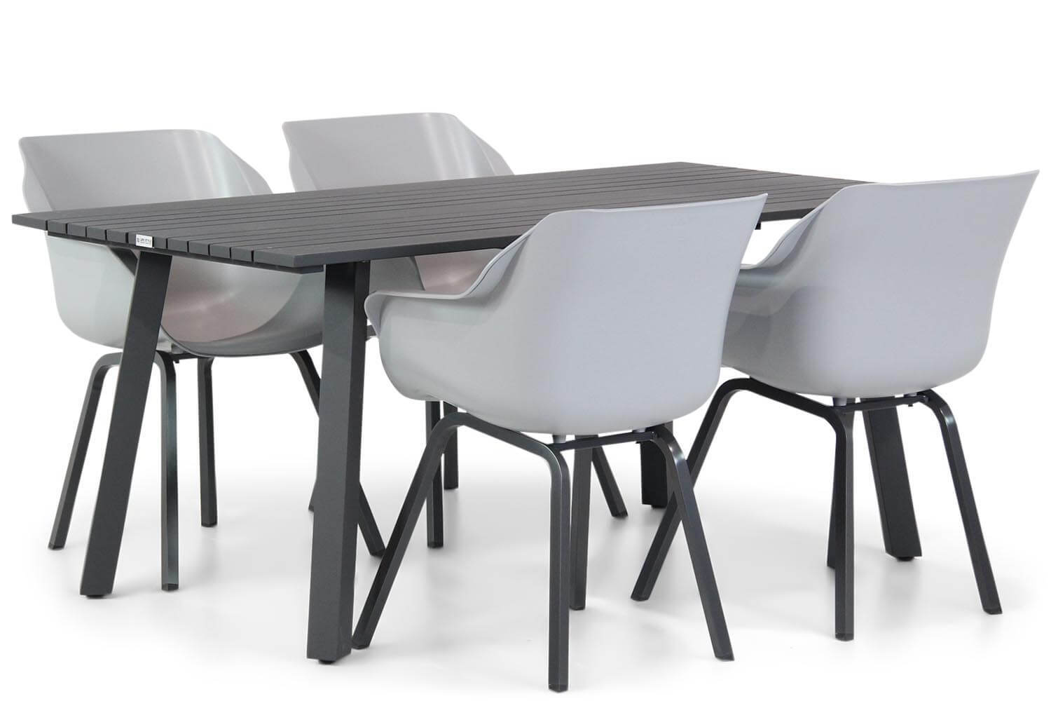 Hartman Sophie element/Villagio 170 cm dining tuinset 5-delig