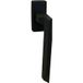 Fimet PRISMA 1351 DK Metal Right Window Handle - Matte Black