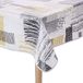 Nydel EW36308LX13 Texure Ethnic tafelkleed, vuilafstotend, 160 x 350 cm, grijs