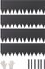Vevor Gazonrandenset van 4 Metalen Bedranden 1016x304,8x1,5mm
