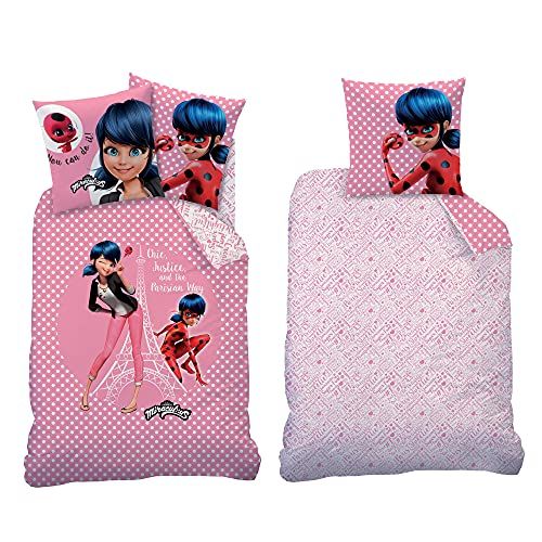 Children's Bed Linen 135 x 200 cm and 80 x 80 cm Pillowcase 100% Cotton Renforcé Premium Quality with Zip German Size