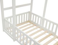 Vente-unique Hutbed bois blanc 90 x 190 cm
