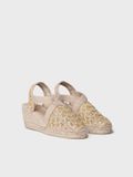 Toni Pons Espadrille végane pour femmes en tissu multicolore avec compensé | TERRA-TT