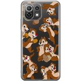 ERT GROUP mobiel telefoonhoesje voor Xiaomi 11 LITE 4G / 11 LITE 5G origineel Disney Chip & Dale 004