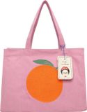 Fritzi aus Preußen Schoudertas Easy 01 Canvas Shopper Oranges Roze