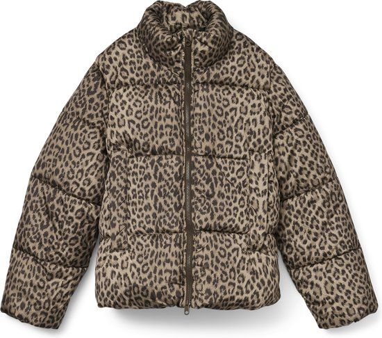 Vero Moda VMPARDA AOP JACKET NOOS 10331825 - Women's Jacket - Size S - Camel/Leopard Print