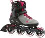 Rollerblade Macroblade dames inline skates 90 mm neutral grey / paradise pink