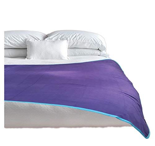Waterproof Blanket Purple/Blue Jumbo 80x60 - Adult & Pet - Bed/Furniture Protector