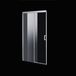 Boss & Wessing Nisdeur BWS Linea 100x200 cm Soft-Close Aluminium Profiel Chroom