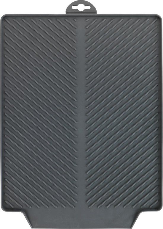 Wenko Afdruipmat Linea Grijs