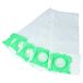 vhbw 5x Sacs remplacement pour Sebo 6629ER, 6629, 6629 AM pour aspirateur - microfibres non tissées, 29cm x 14cm, blanc
