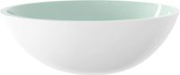vidaXL Wasbak - 50x37x14 cm - Glas - Wit