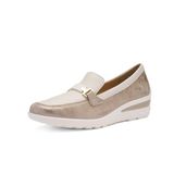 Ara Dames Ballerina's & Mocassins off-white/ecru/parel Maat 37.5