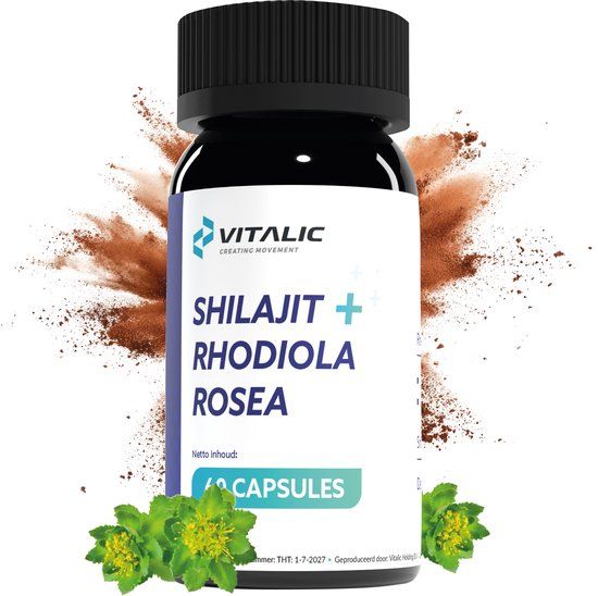 Vitalic PrimaVie Shilajit & Rhodiola Rosea voeding supplement - 60 Capsules