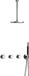 Hotbath Cobber X - CX7067 - Inbouw Regendoucheset - Chroom